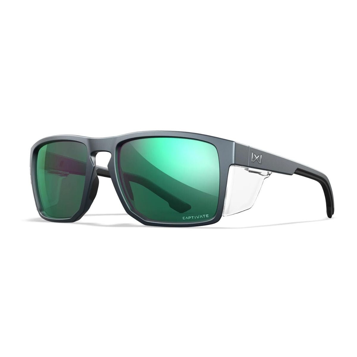 Lunettes Wiley X WX Founder polarisées EN.166F avec coques latérales amovibles