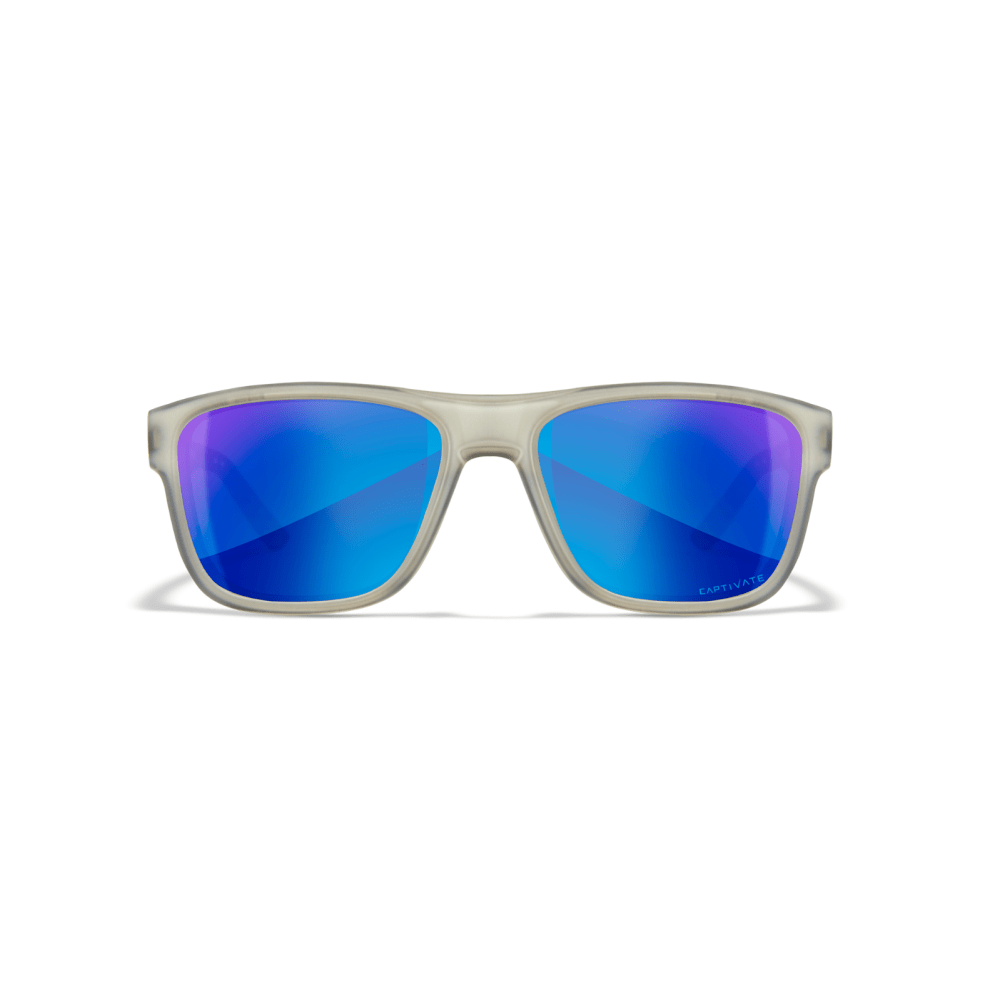 Lunettes Wiley X WX Ovation polarisées Captivate avec coques latérales