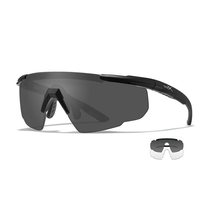 Lunettes balistiques Wiley X Saber Advanced kit 2 verres jour et nuit