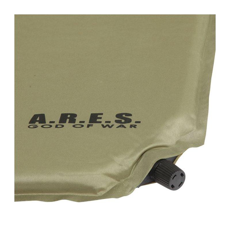 Matelas autogonflant Ares Camp Mattress 183 × 51 cm, épaisseur 2,5 cm, polyester 75D