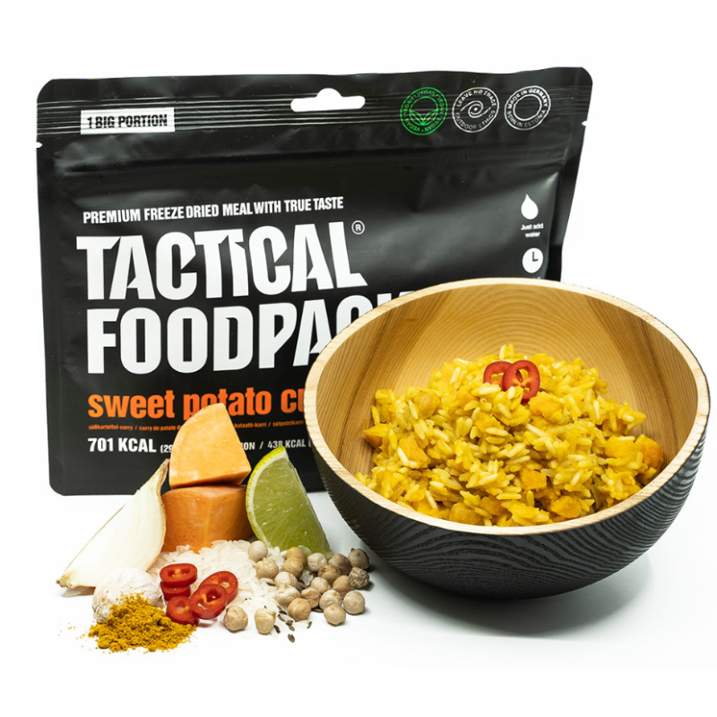Maxi ration de survie Tactical Foodpack Curry de patates douces