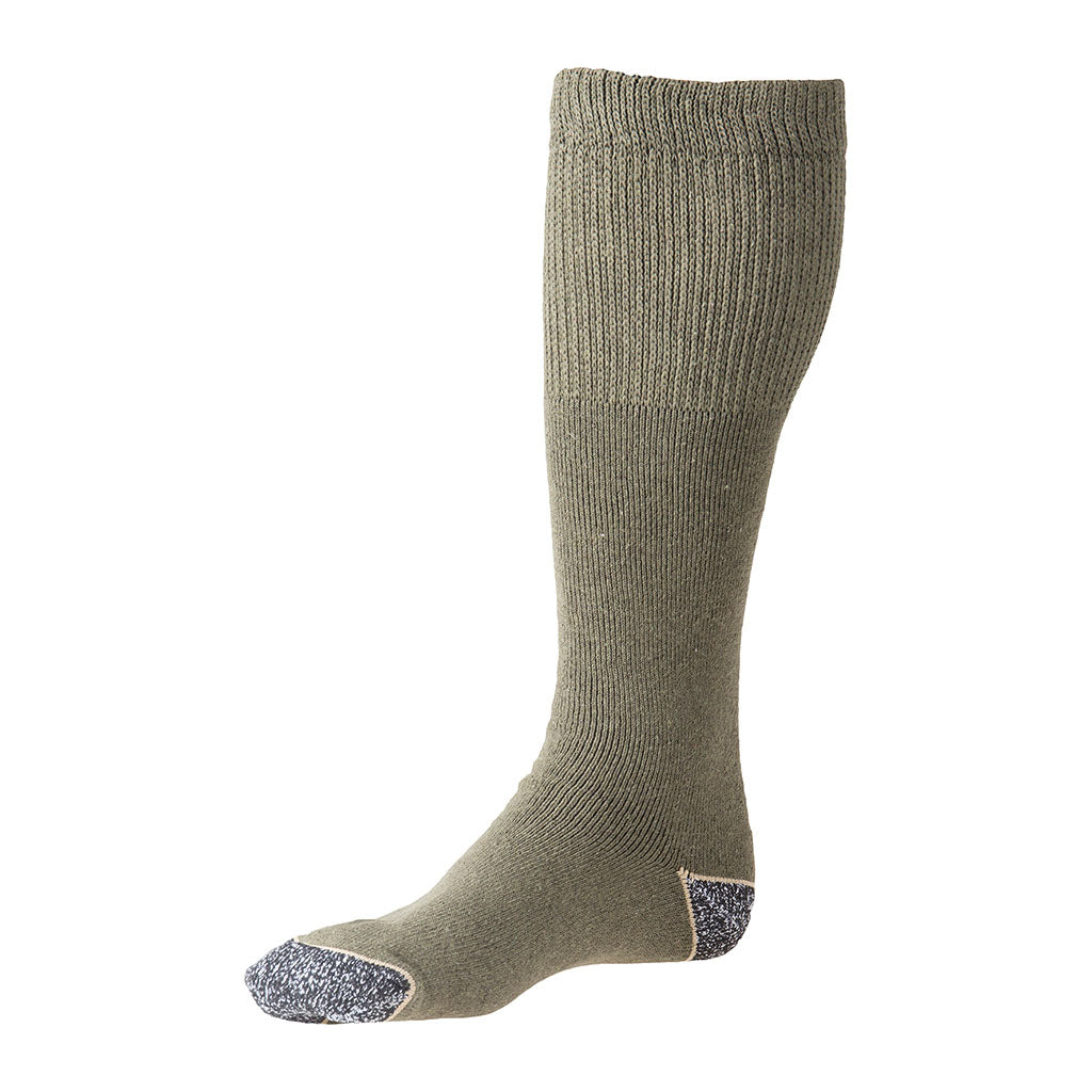 Mi-bas de combat Ares en coton renforts pointe et talon pour chaussures tige 8 pouces