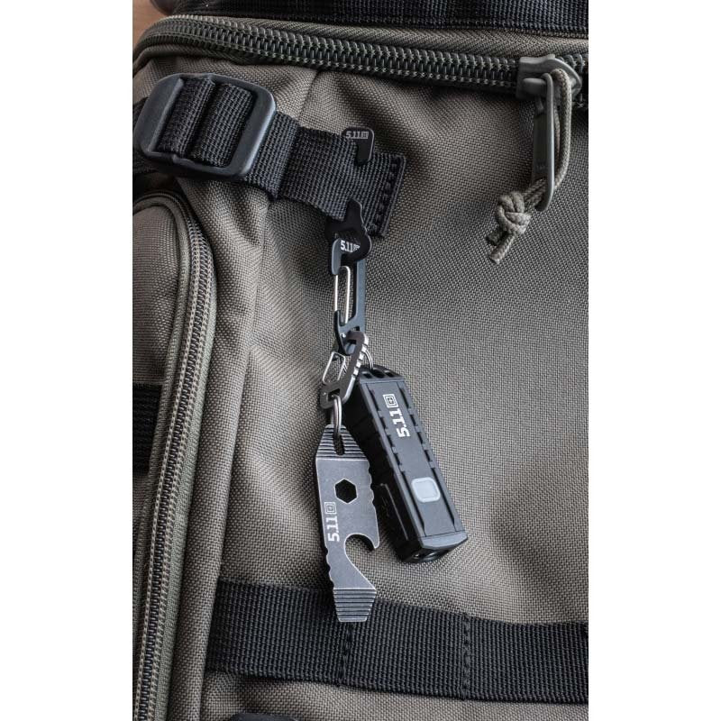 Mousqueton Hardpoint M1 MD 5.11 Tactical fixation MOLLE et HEXGRID amovible