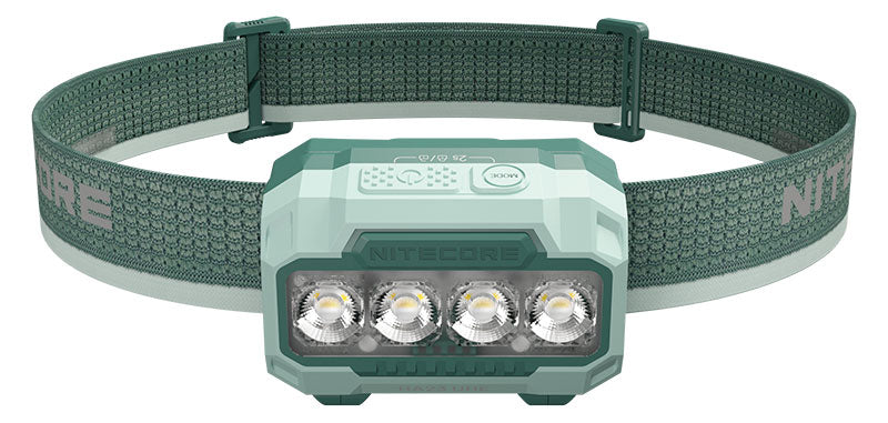 Lampe frontale Nitecore HA23 UHE 600 lumens portée 132 m étanche IP68