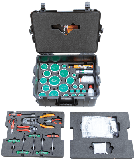 Nécessaire de maintenance de perche Olympia Triumph ETP-PMK 610 x 480 x 330 mm