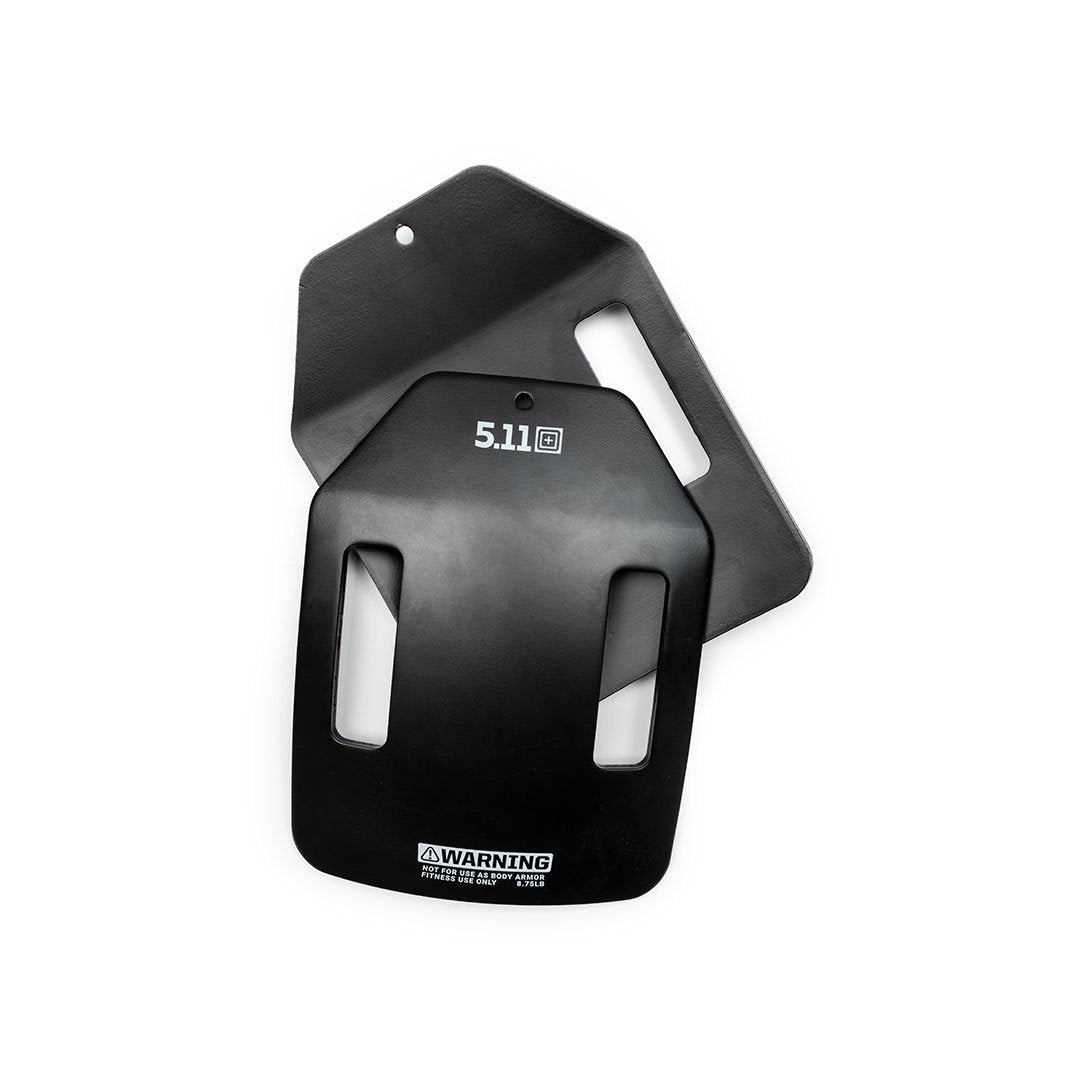 Paire de plaques lestées 2.0 5.11 Tactical en acier poudré 8,75 lb