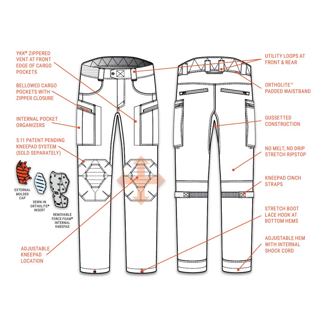 Pantalon 5.11 Tactical V.XI XTU