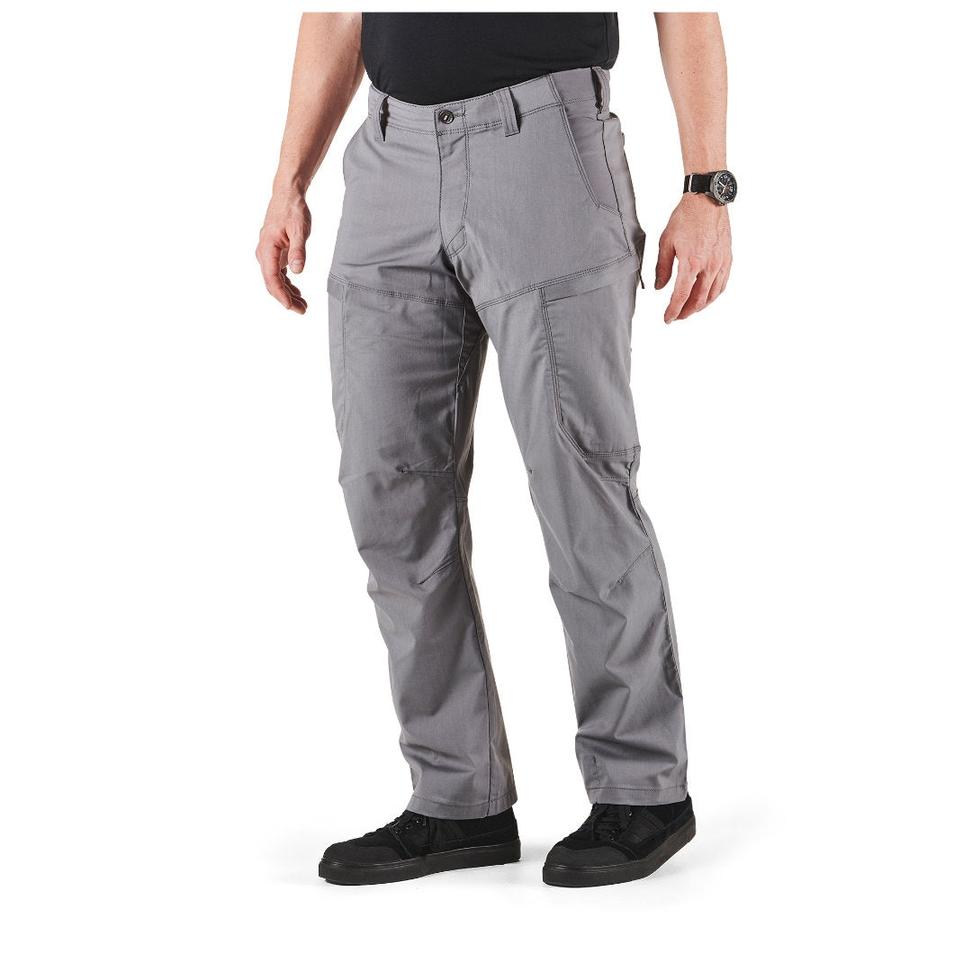 Pantalon Apex 5.11 Tactical toile Flex-Tac dix poches coupe droite et gousset d'aisance