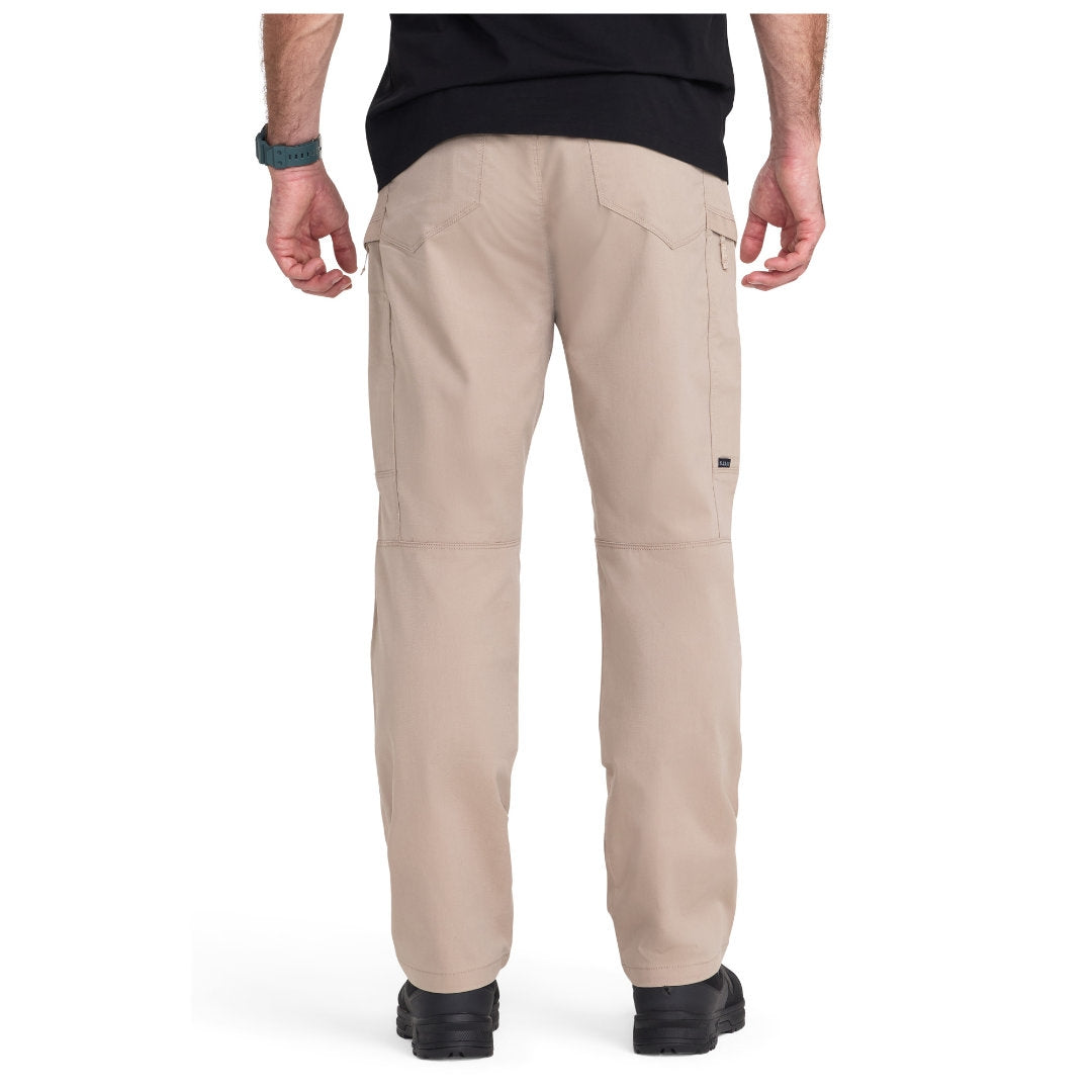 Pantalon Apex 5.11 Tactical toile Flex-Tac dix poches coupe droite et gousset d'aisance