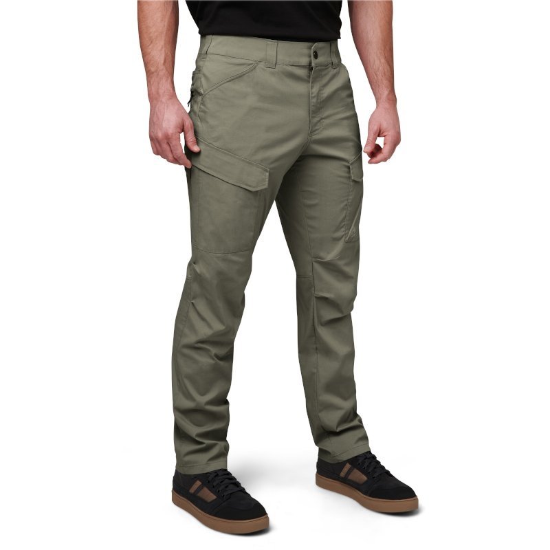 Pantalon Meridian 5.11 Tactical popeline extensible six poches et aérations à glissière