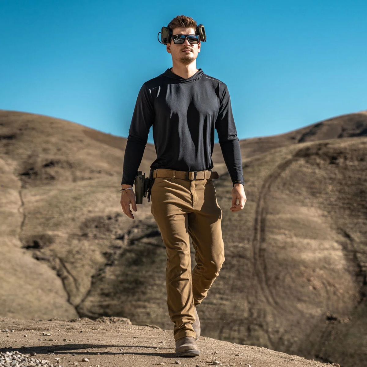 Pantalon softshell Eberlestock Camas en nylon extensible déperlant avec renforts Cordura