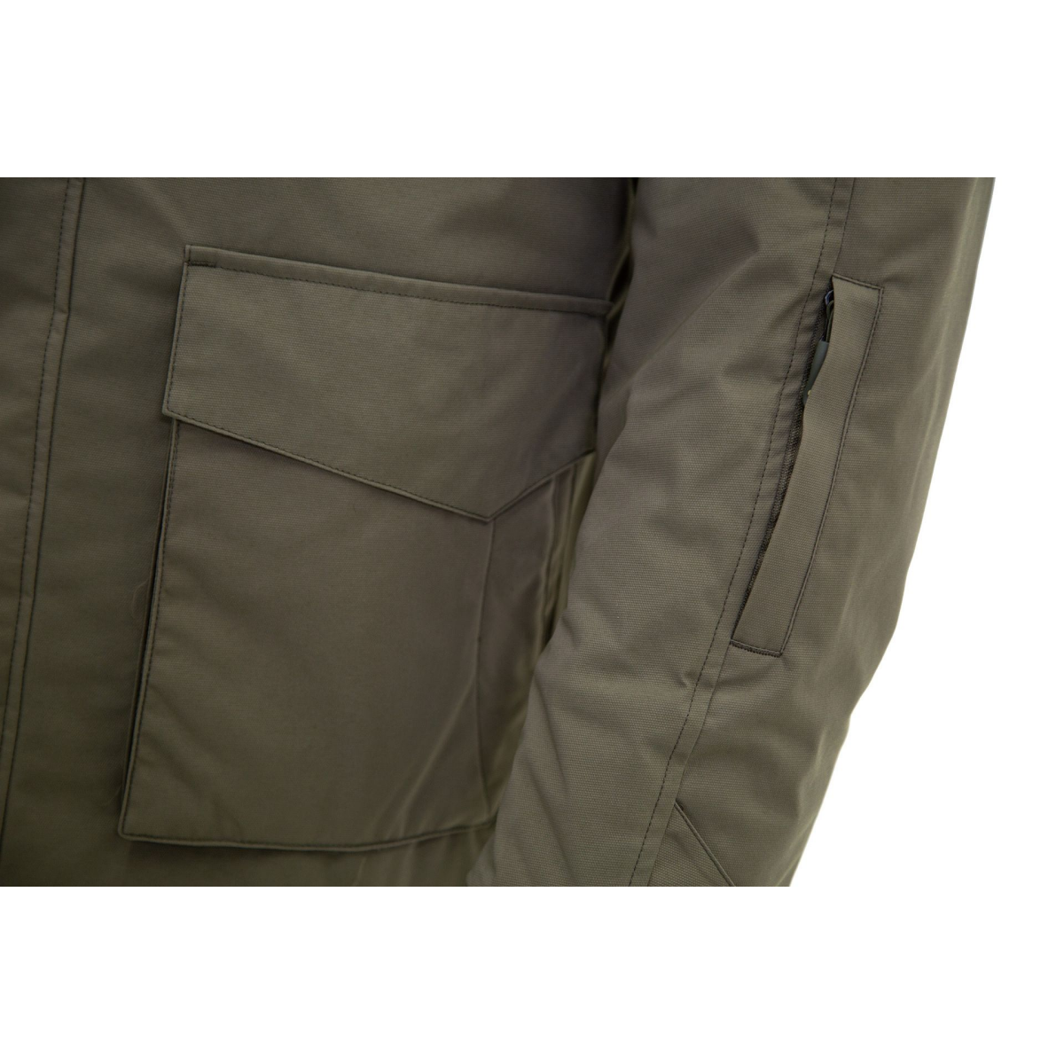 Parka tactique isolante Carinthia G-Loft Tactical Parka, G-LOFT 100/60 g/m², accès latéraux