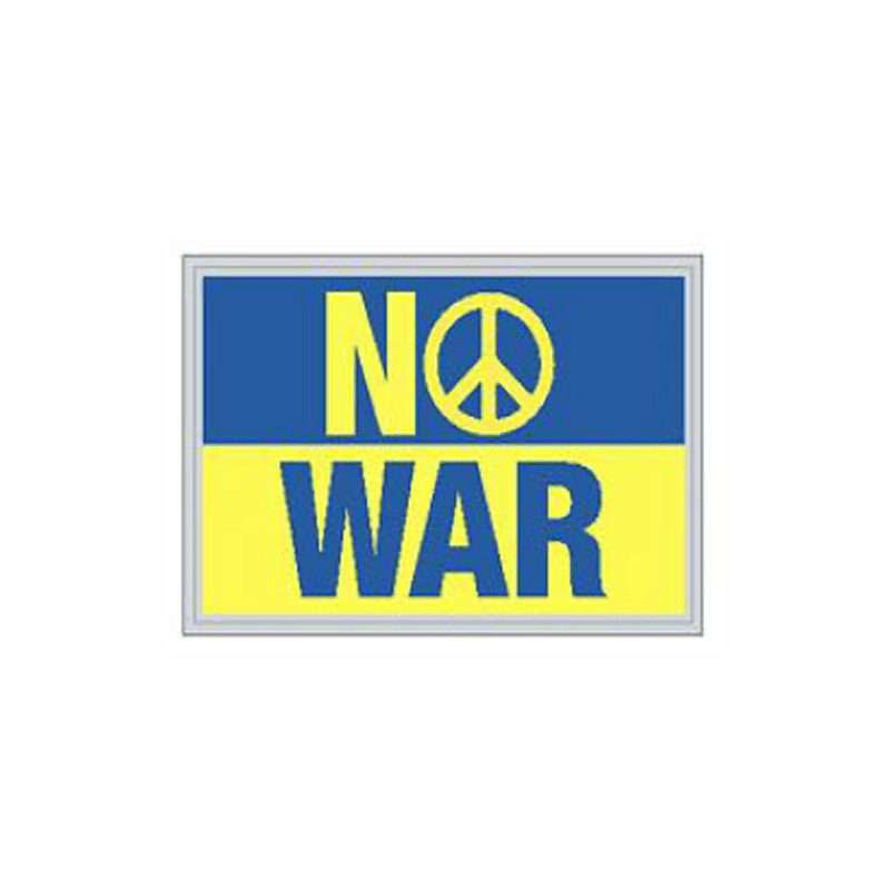 Patch UA Flag No War