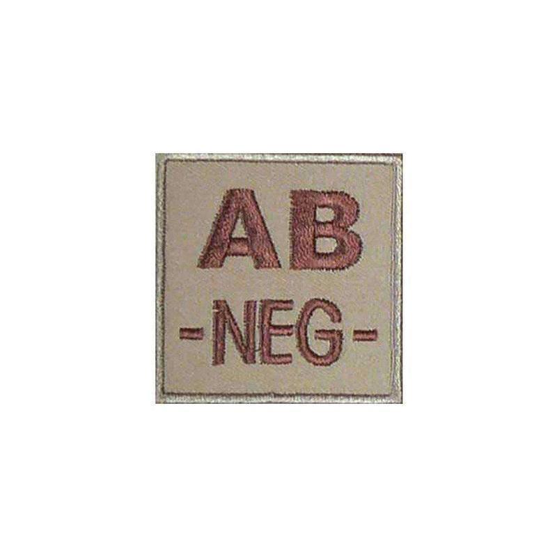 Patch groupe sanguin basse visibilité PVC