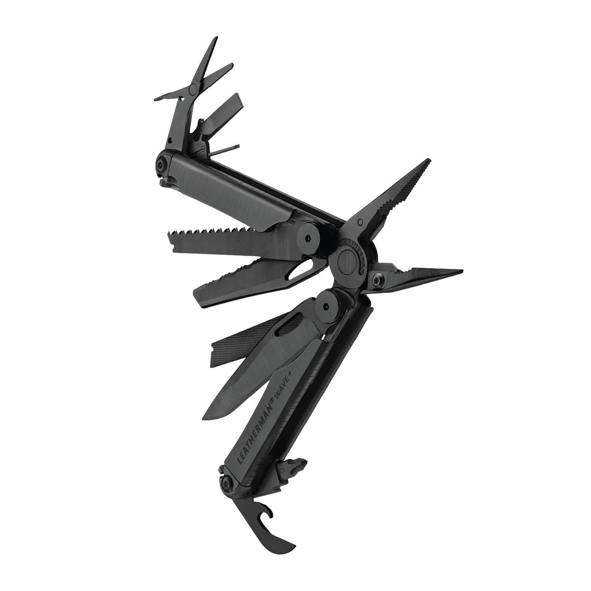 Pince multifonctions Leatherman Wave Plus 18 outils, deux lames 420HC accessibles