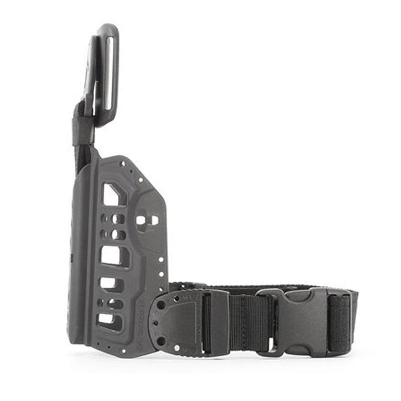 Plaque de hanche tactique GK Pro Tactiknight rigide passant pivotant réversible serre-cuisse
