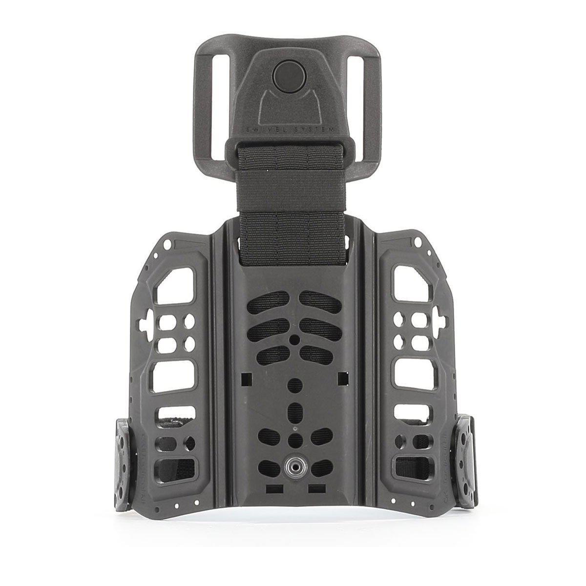 Plaque de hanche tactique GK Pro Tactiknight rigide passant pivotant réversible serre-cuisse