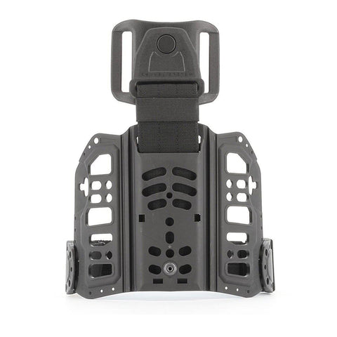 Plaque de hanche tactique GK Pro Tactiknight rigide passant pivotant réversible serre-cuisse