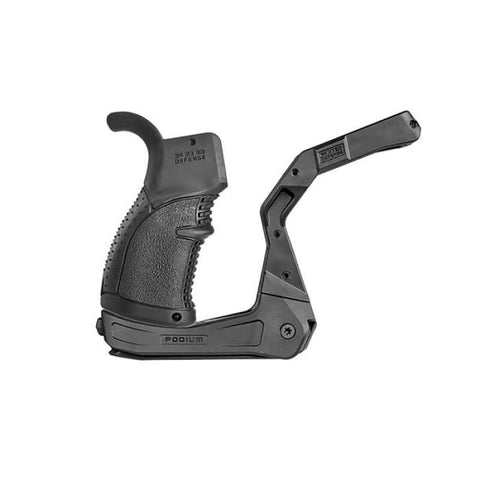 Plateforme bipied FAB Defense AR-Podium à déploiement rapide par bouton pour AR15/M4