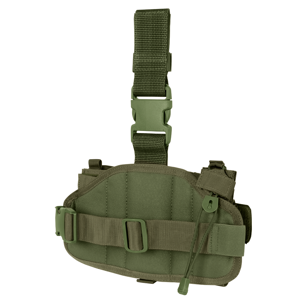 Plateforme de cuisse Condor Utility Leg Rig trois pochettes amovibles