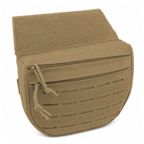 Poche ventrale Hang Down Utility pour gilet porte-plaques Bulldog Tactical Gear