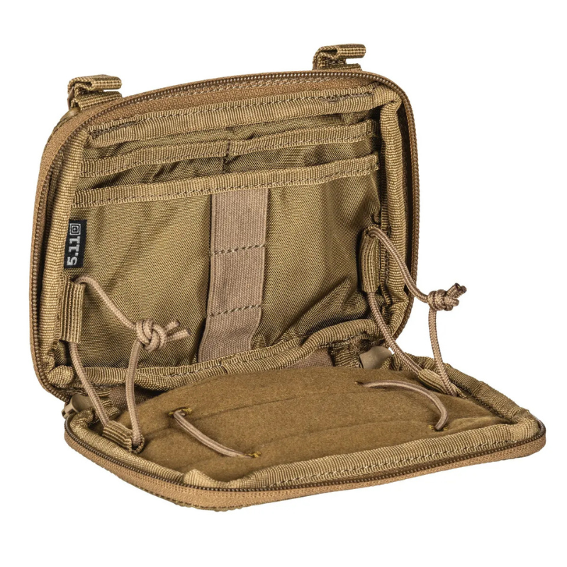Pochette administrative 5.11 Tactical Flex en nylon 500D hydrofuge à ouverture 180°