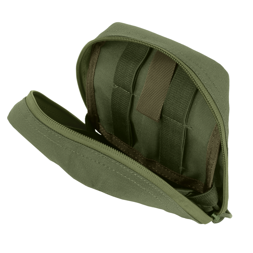 Pochette médicale Condor EMT 18 x 13 x 6 cm coquille et passants élastiques