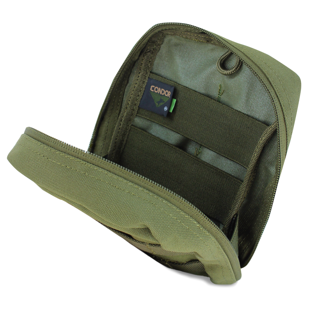 Pochette médicale Condor EMT 18 x 13 x 6 cm coquille et passants élastiques