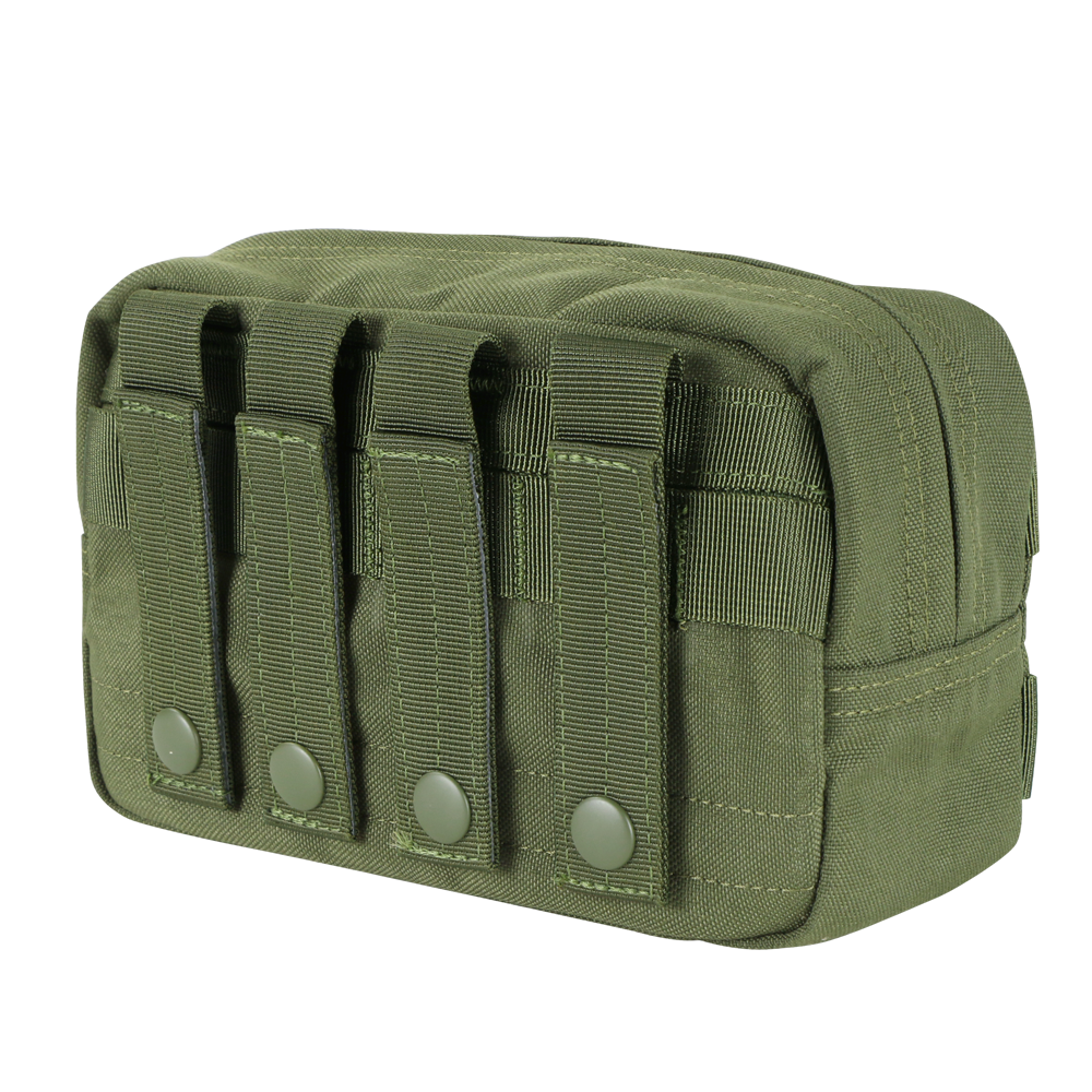 Pochette multi-usages Condor Utility 11 x 22 x 9 cm double glissière et sangle MOLLE