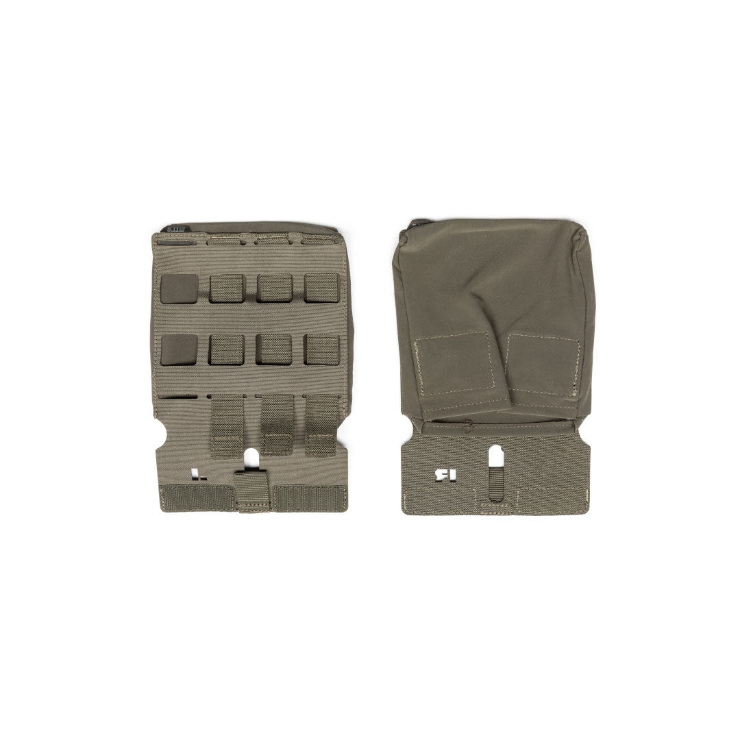 Pochette porte-plaque latérale QR PC 5.11 Tactical en TAC-LAM pour plaque de 15x15 cm