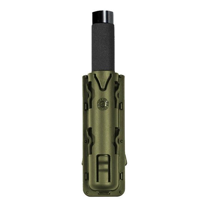 Porte-bâton rotatif Vega Holster 8VP62 en polymère injecté pour bâton télescopique 21 pouces, passant multiposition