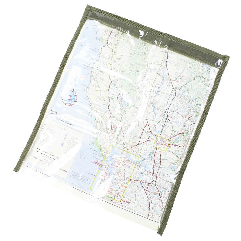 Porte-carte Condor Map Pouch fourreau 28 x 33 cm et fenêtre d'identification