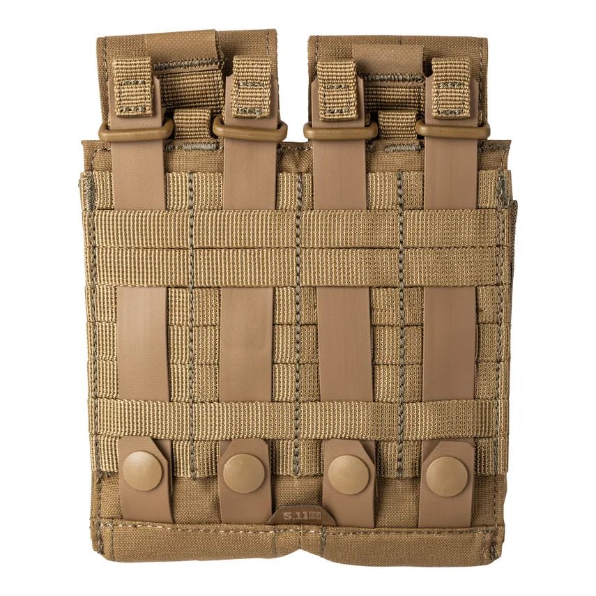 Porte-chargeur double AR 5.11 Tactical Flex à rabat de protection en nylon 500D