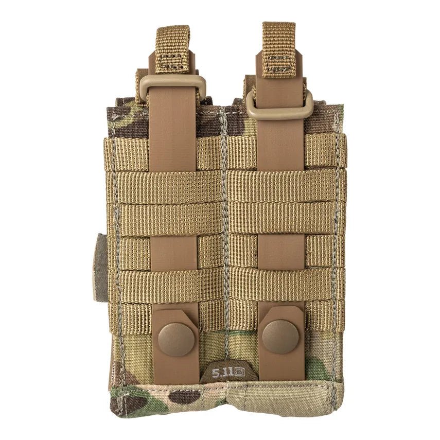 Porte-chargeur double pistolet 5.11 Tactical Flex en nylon 500D avec œillet de drainage