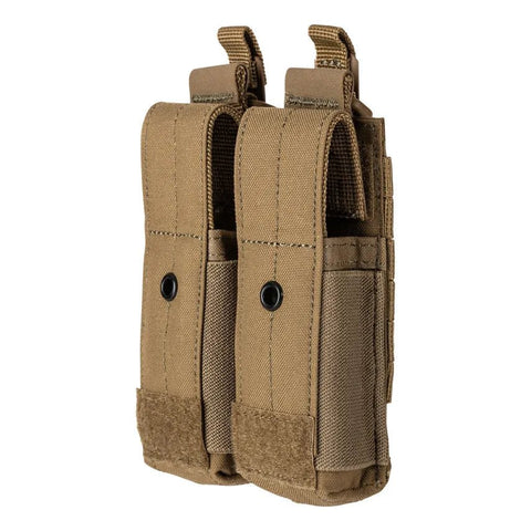 Porte-chargeur double pistolet 5.11 Tactical Flex en nylon 500D avec œillet de drainage
