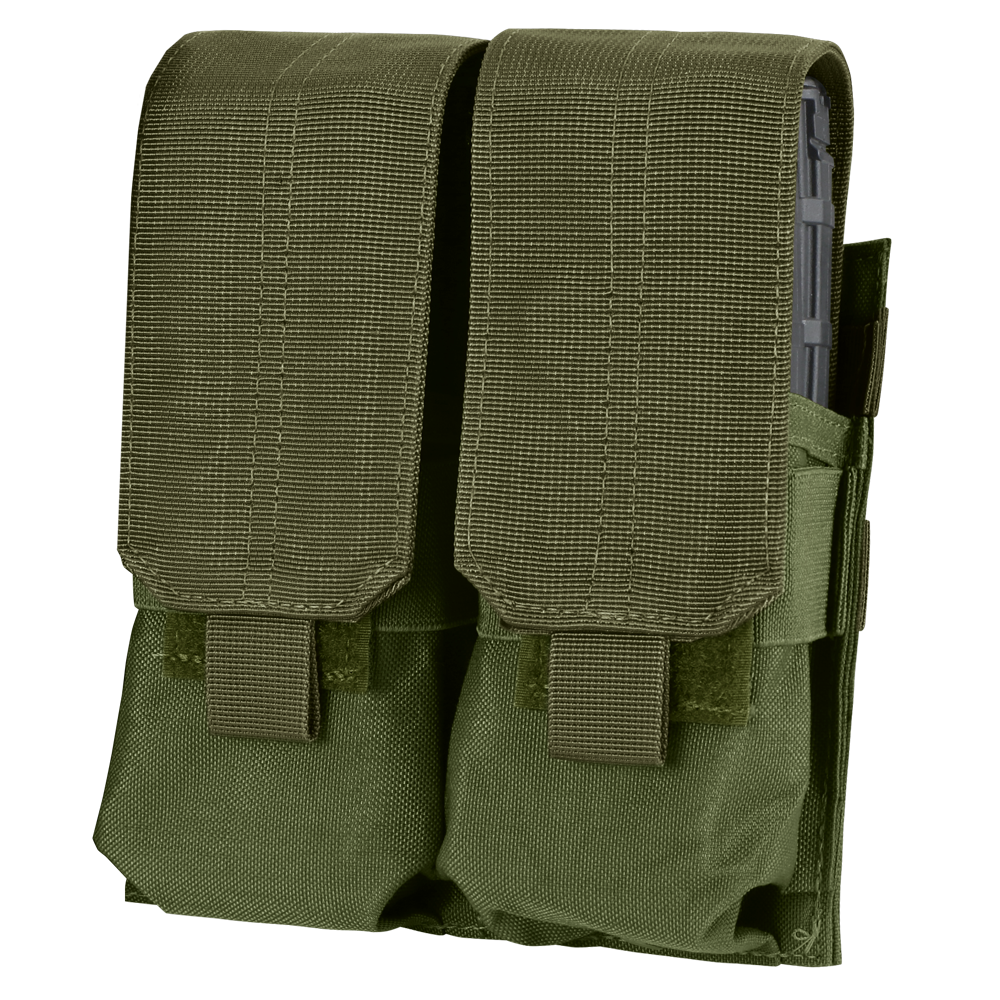 Porte-chargeur fermé Condor Double M4 quatre chargeurs et rabats amovibles