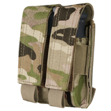 Porte-chargeur fermé Condor Double Pistol rabat amovible convertible en ouvert