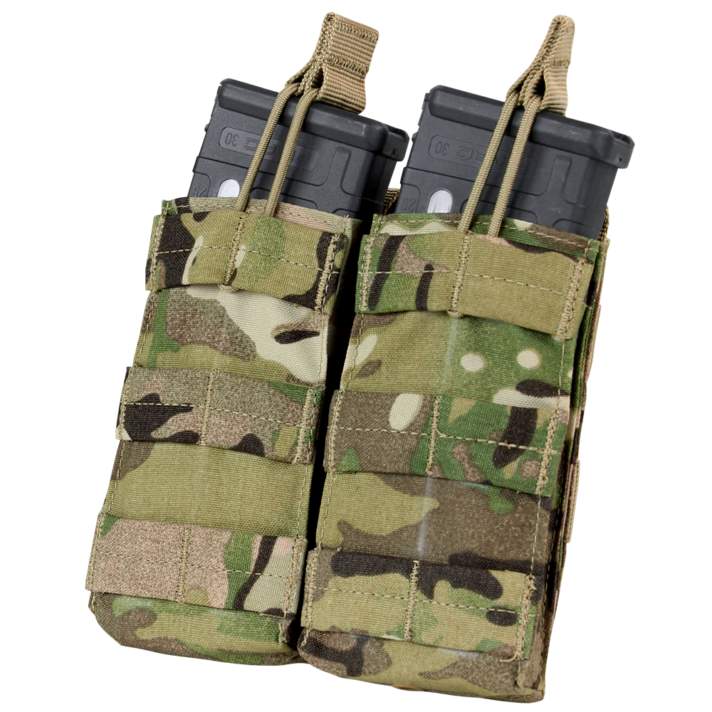 Porte-chargeur ouvert Condor Double M4 deux chargeurs à bandes élastiques