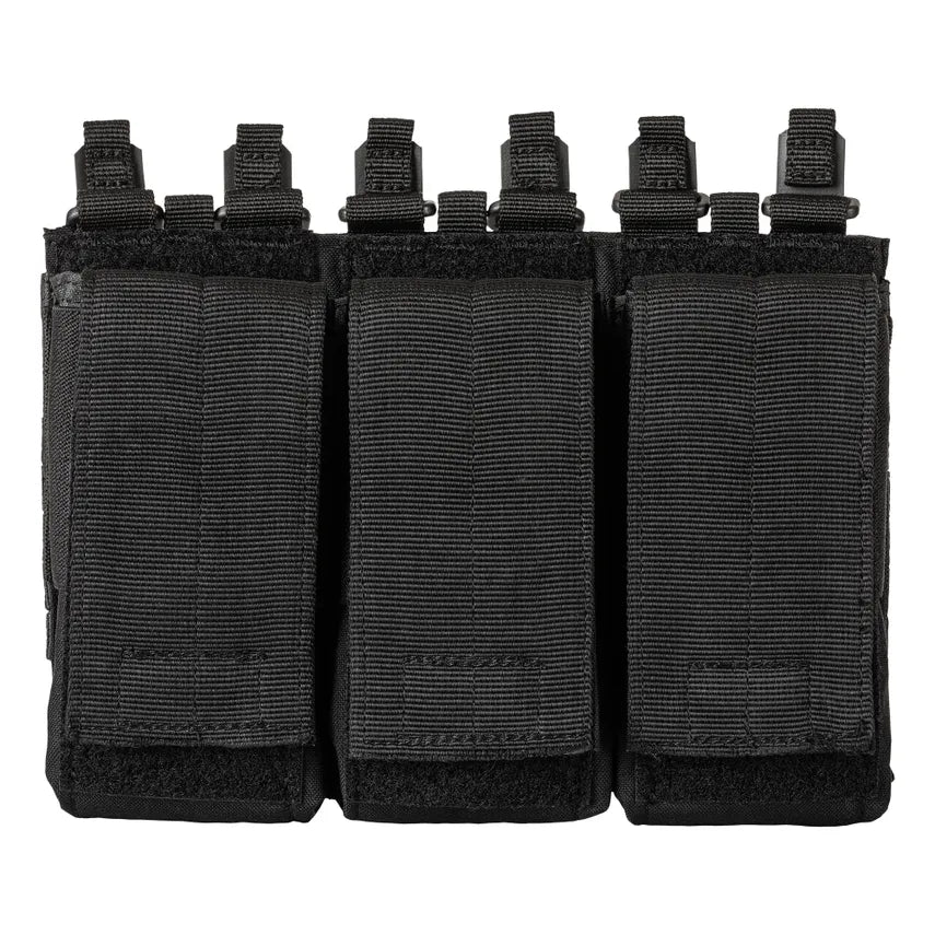 Porte-chargeur triple AR 5.11 Tactical Flex à rabat en nylon 500D