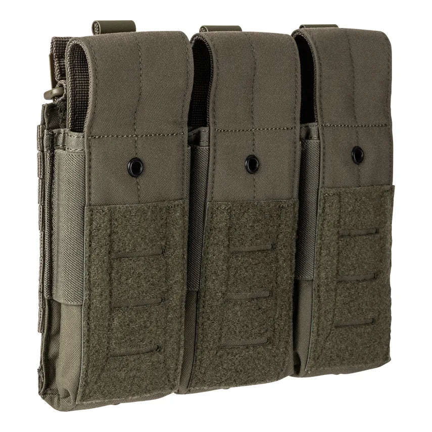 Porte-chargeur triple AR 5.11 Tactical Flex à rabat en nylon 500D
