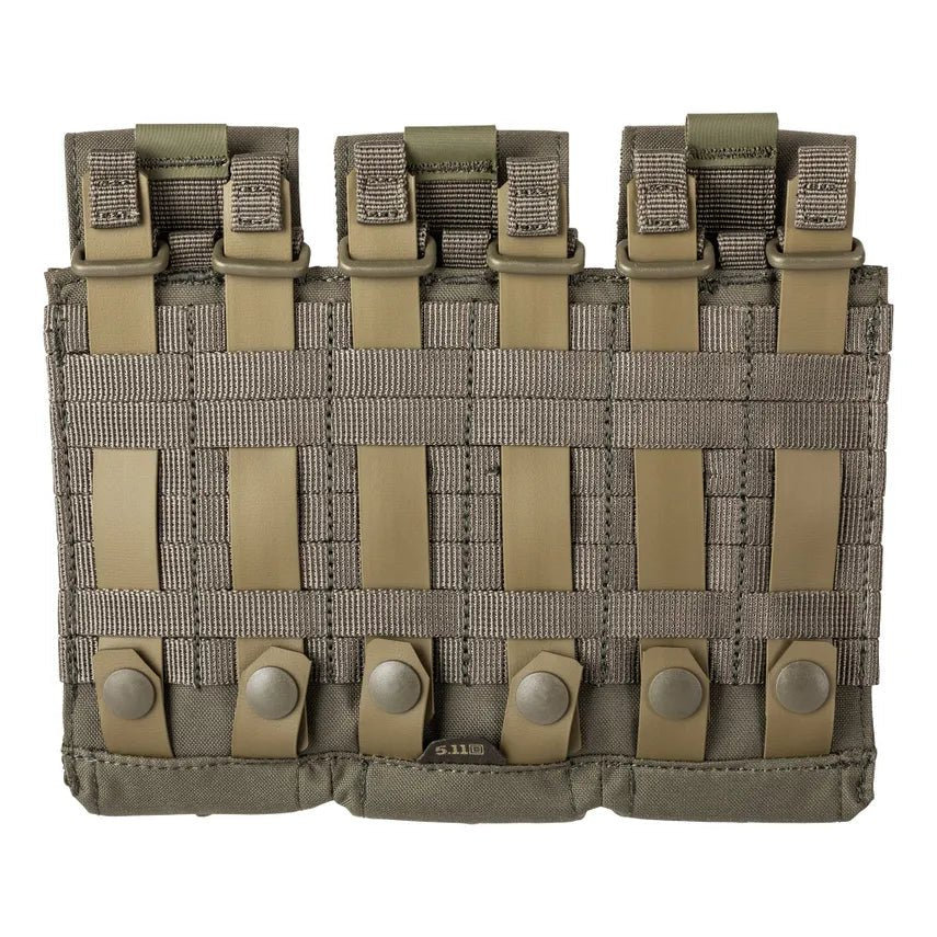 Porte-chargeur triple AR 5.11 Tactical Flex à rabat en nylon 500D