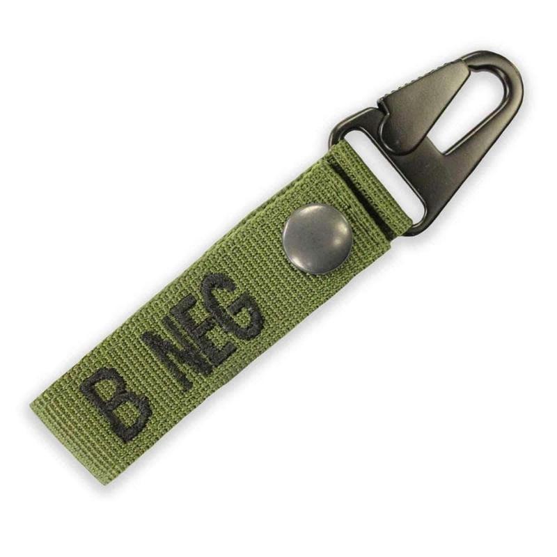 Porte-clés Identifiant Groupe Sanguin RBG