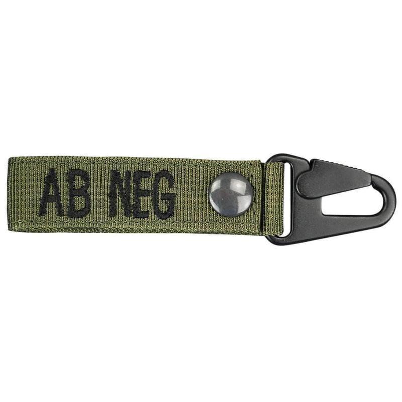 Porte-clés Identifiant Groupe Sanguin RBG
