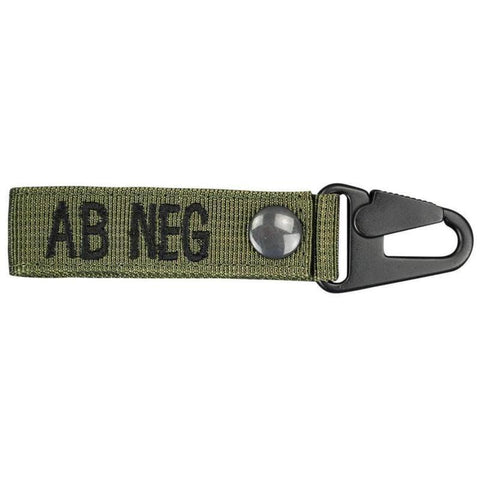 Porte-clés Identifiant Groupe Sanguin RBG