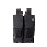 Porte-grenade double 40 mm 5.11 Tactical en nylon 500D à rabat de rétention MOLLE