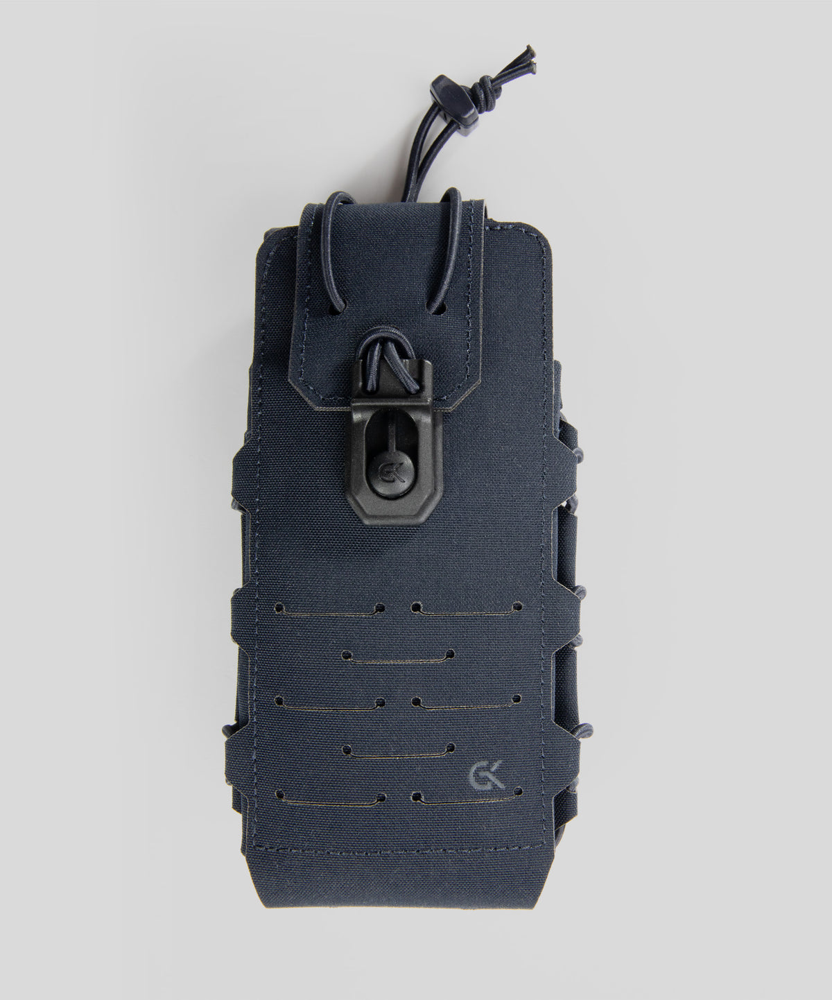Porte-téléphone GK Dutycall à rabat sur platine MOLLE en deux finitions