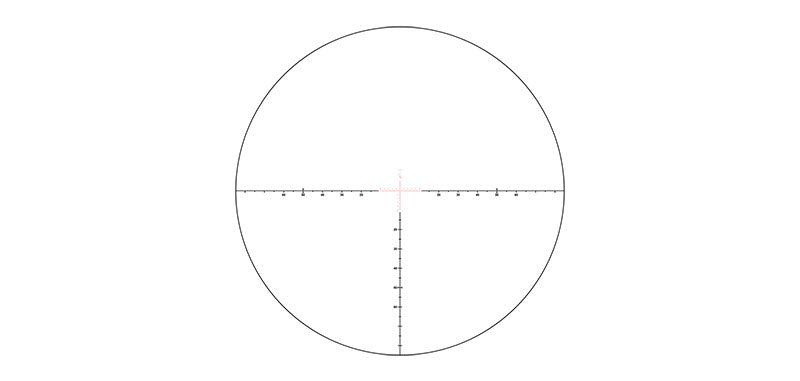 Primary Arms SLx 4.5-27x56mm grossissement 27 x 56 mm champ à 100 m: 8,1 m (à 4,5x) et 1,36 m