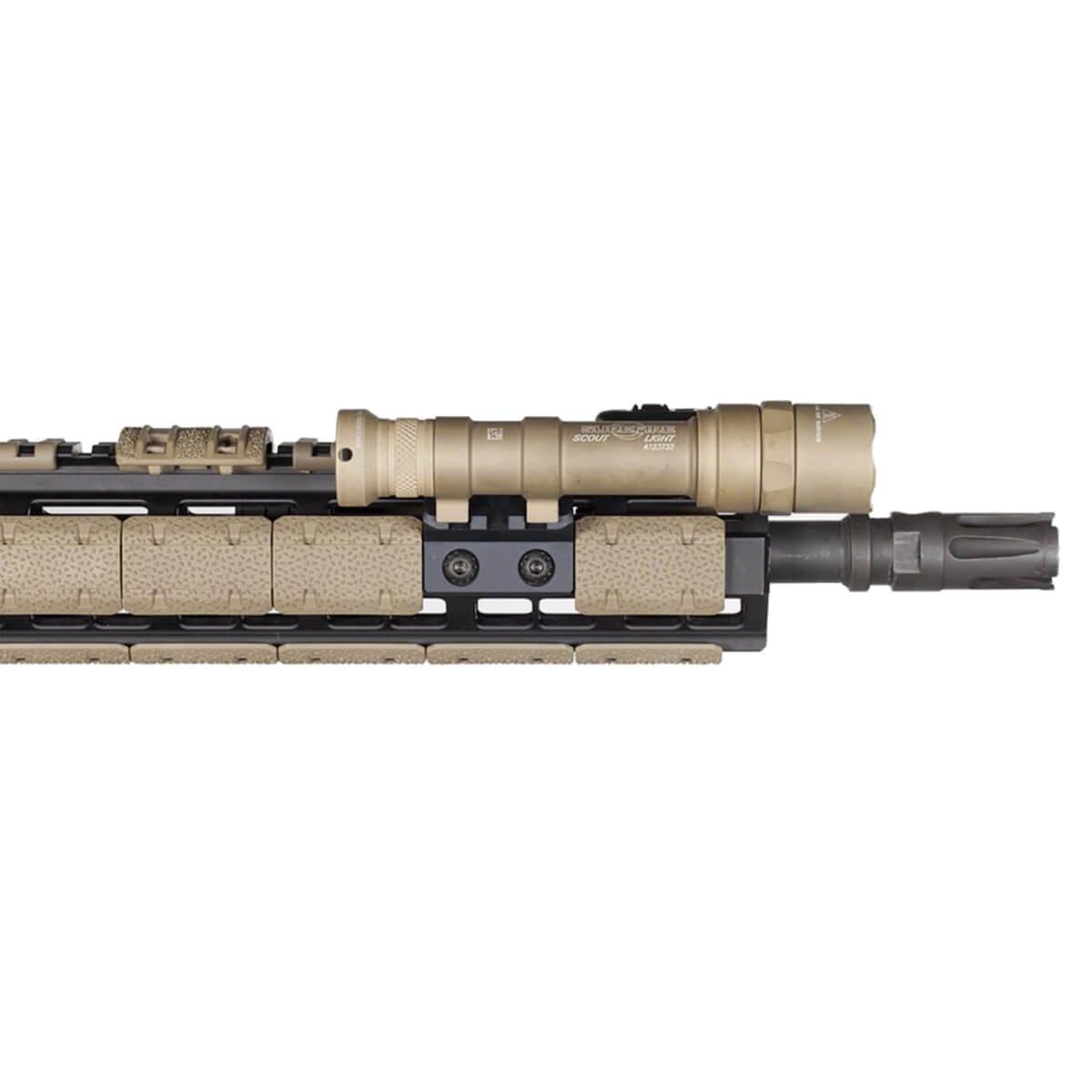 Rail Picatinny déporté en aluminium Magpul M-LOK