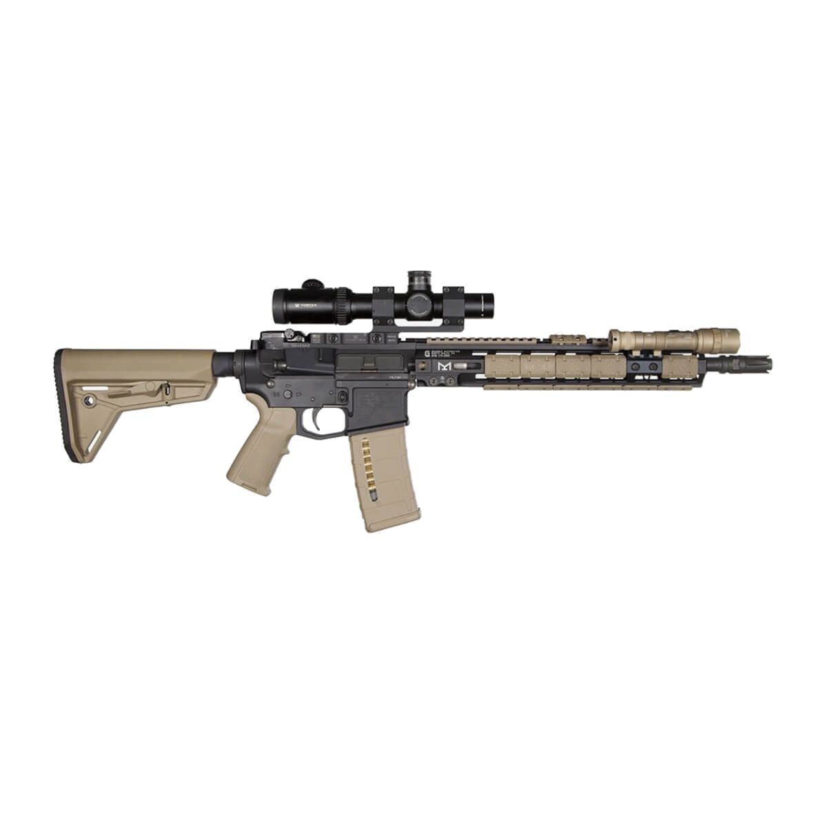 Rail Picatinny déporté en aluminium Magpul M-LOK