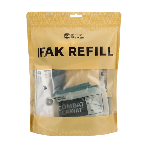 Recharge pour trousse de secours IFAK Rhino Rescue 10 pièces